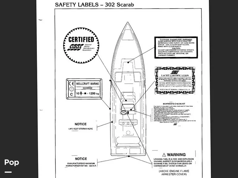 Slide: The Image of Scarab 302 Sport 2001 - 15985826