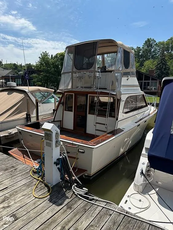 Slide: The Image of Egg Harbor 33 Sedan Cruiser 1985 - 16214882