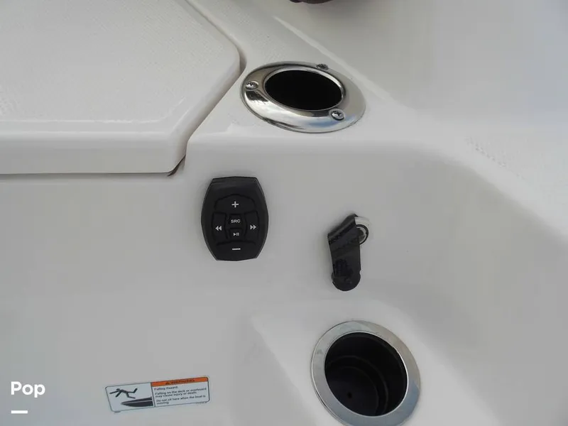 Slide: The Image of Swim Platform With Drink Holders And Stereo Controls - 16139732