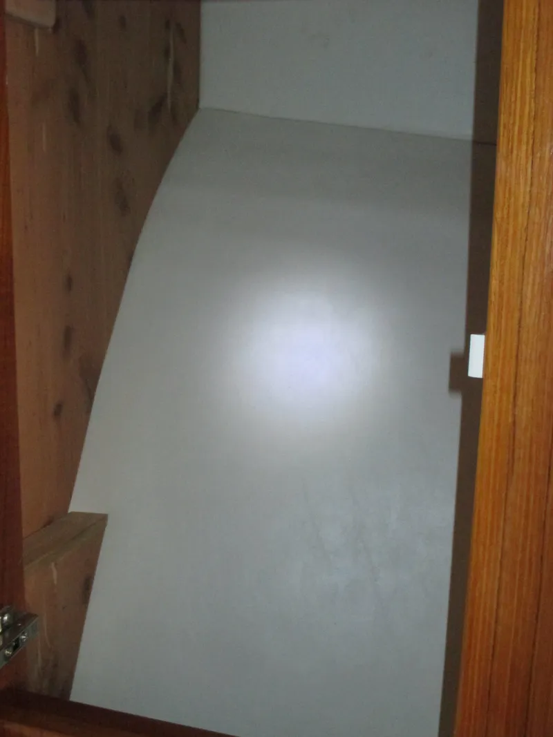 Slide: The Image of Interior view of 2024 Jersey Cape Devil 36 Custom boat cabin. - 48