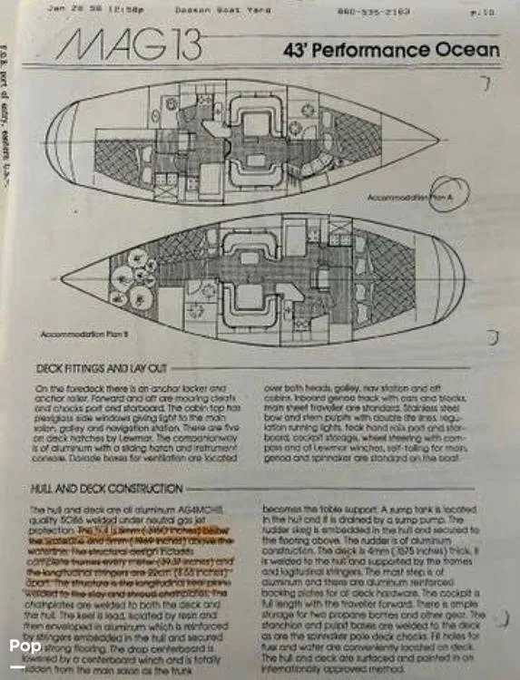 Slide: The Image of Mag13 Yacht 1985 - 16310824