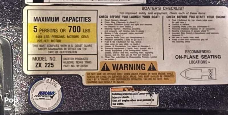 Slide: The Image of Skeeter ZX 225 2011 - 16033192