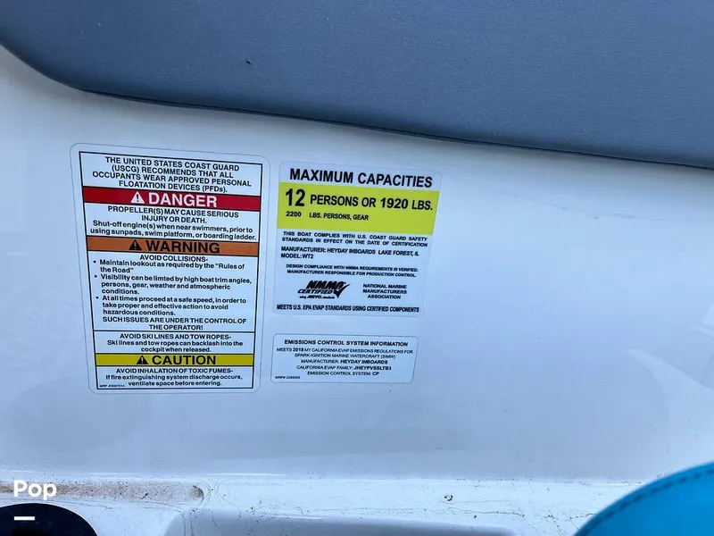 Slide: The Image of Heyday Wake Boats WT-2 Surf 2018 - 16080751