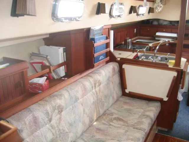 Slide: The Image of Starboard Saloon into Galley - 7
