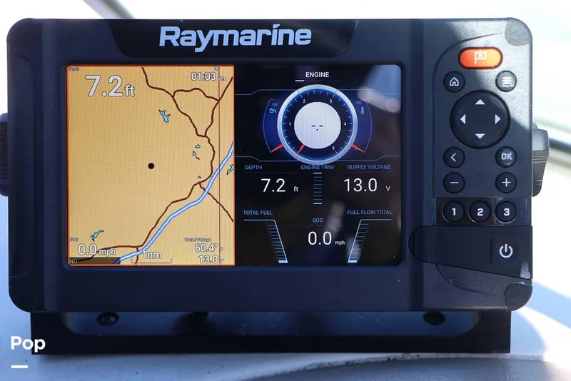 Slide: The Image of Raymarine Element Gps/chart Plotter/sonar/fishfinder - 16179097