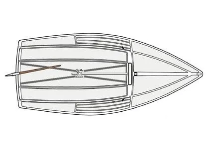 Slide: The Image of 2021 Catalina 16.5 - Overhead sketch - 8