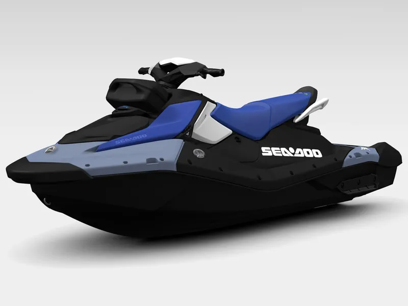 Slide: The Image of Sea-Doo Spark for 3 90 hp + Convenience package with iBR and Audio in option 2026 - 2