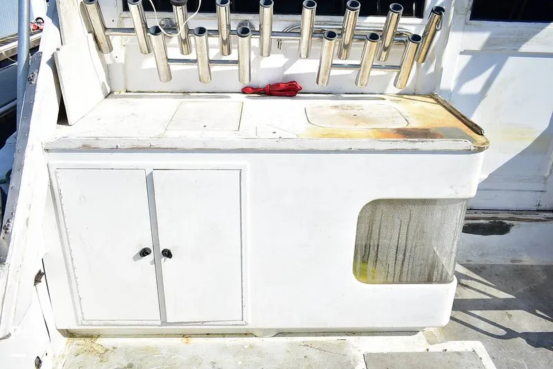 Slide: The Image of Egg Harbor 46 Sportfisherman 1974 - 16146463