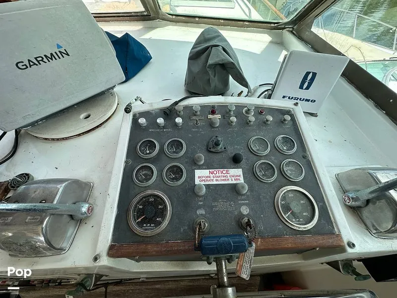 Slide: The Image of Hatteras 43 Double Cabin 1979 - 16267606