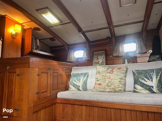 Slide: The Image of Custom Topsail Gaff Rigged Schooner 1984 - 16216238