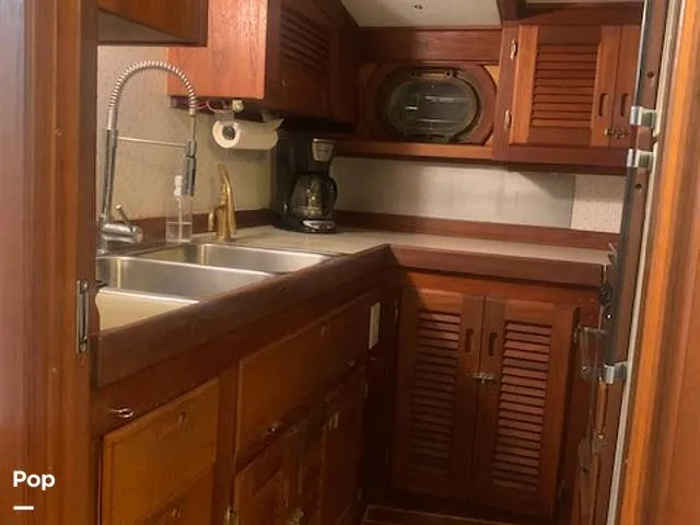 Slide: The Image of Custom Topsail Gaff Rigged Schooner 1984 - 16216239