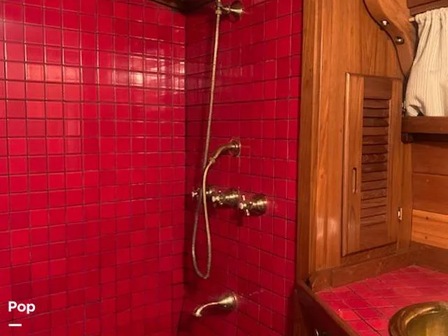 Slide: The Image of Custom Topsail Gaff Rigged Schooner 1984 - 16216240