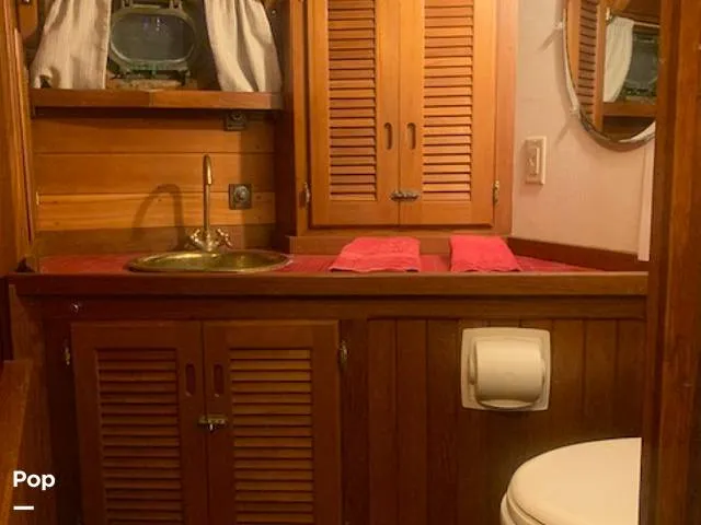 Slide: The Image of Custom Topsail Gaff Rigged Schooner 1984 - 16216241