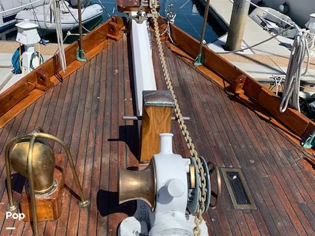 Slide: The Image of Custom Topsail Gaff Rigged Schooner 1984 - 16216253