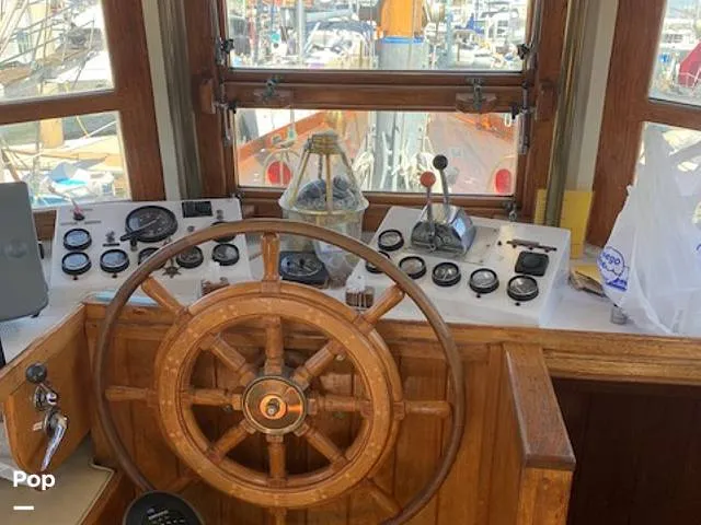 Slide: The Image of Custom Topsail Gaff Rigged Schooner 1984 - 16216256