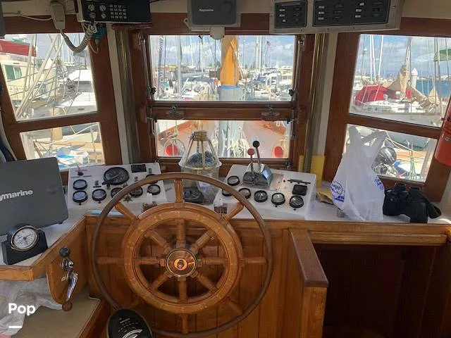 Slide: The Image of Custom Topsail Gaff Rigged Schooner 1984 - 16204509