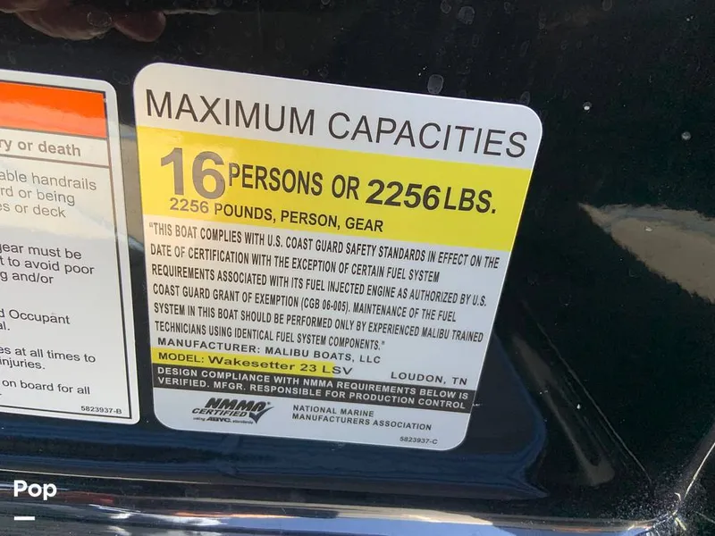 Slide: The Image of Malibu Wakesetter 23 LSV 2024 - 16276169