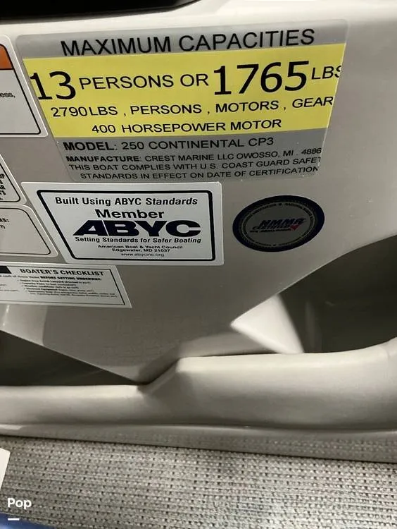 Slide: The Image of Crest Continental 250 SLC 2024 - 16239850