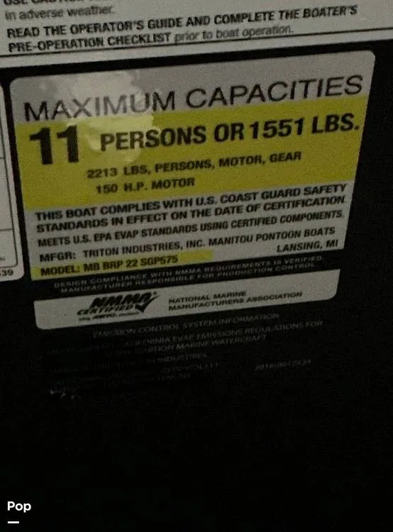 Slide: The Image of Manitou Cruise 22 SB 2024 - 16255597