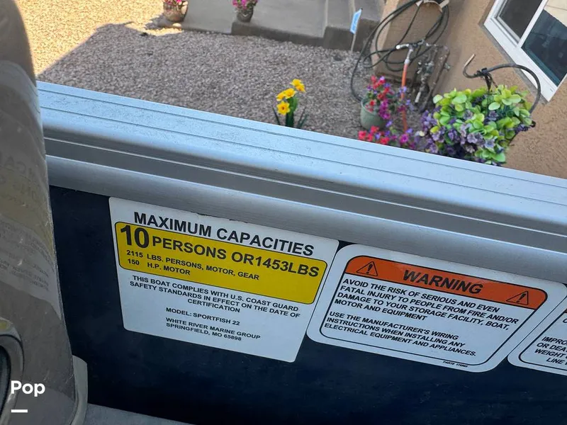 Slide: The Image of Sun Tracker SportFish 22 DLX 2022 - 16274467