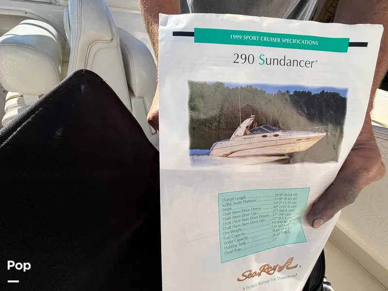 Slide: The Image of Sea Ray Sundancer 290 Express Cruiser 2000 - 16270249