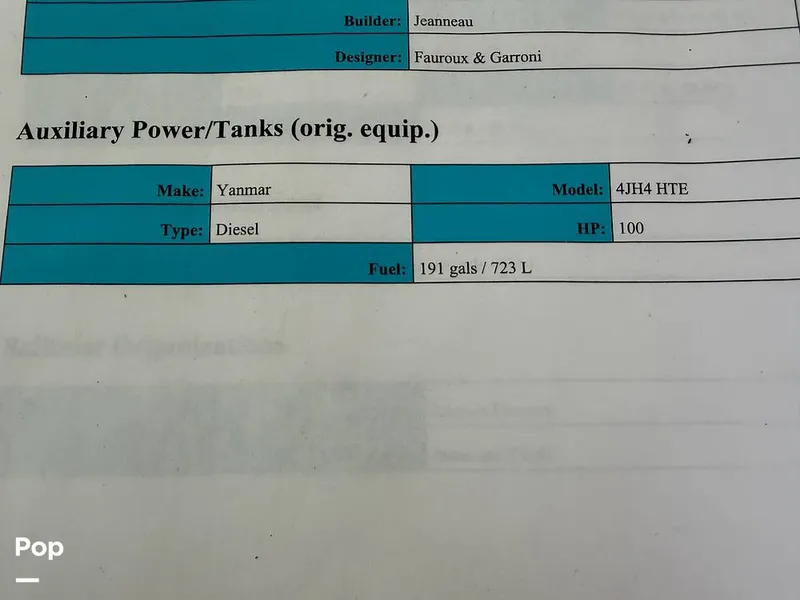 Slide: The Image of Jeanneau Sun Odyssey 54DS 2004 - 16266466