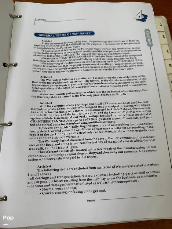 Slide: The Image of Jeanneau Sun Odyssey 54DS 2004 - 16266475