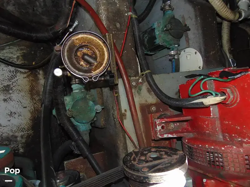 Slide: The Image of Carver Yachts 350 Aft Cabin 1993 - 16331085