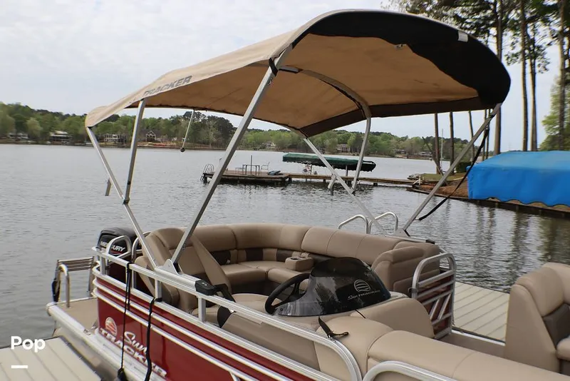 Slide: The Image of Sun Tracker Party Barge 20 DLX 2023 - 16319774