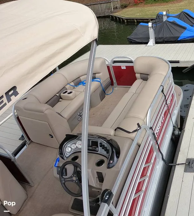 Slide: The Image of Tracker Sun Tracker Party Barge 20DLX 2023 - 16319786