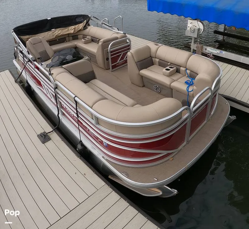 Slide: The Image of Tracker Sun Tracker Party Barge 20DLX 2023 - 16319787