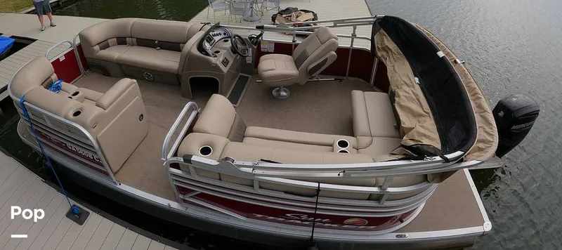 Slide: The Image of Tracker Sun Tracker Party Barge 20DLX 2023 - 16319790