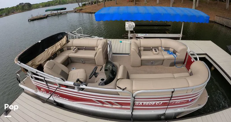 Slide: The Image of Tracker Sun Tracker Party Barge 20DLX 2023 - 16319791