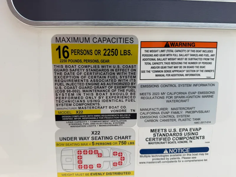 Slide: The Image of Mastercraft X22 2023 - 30