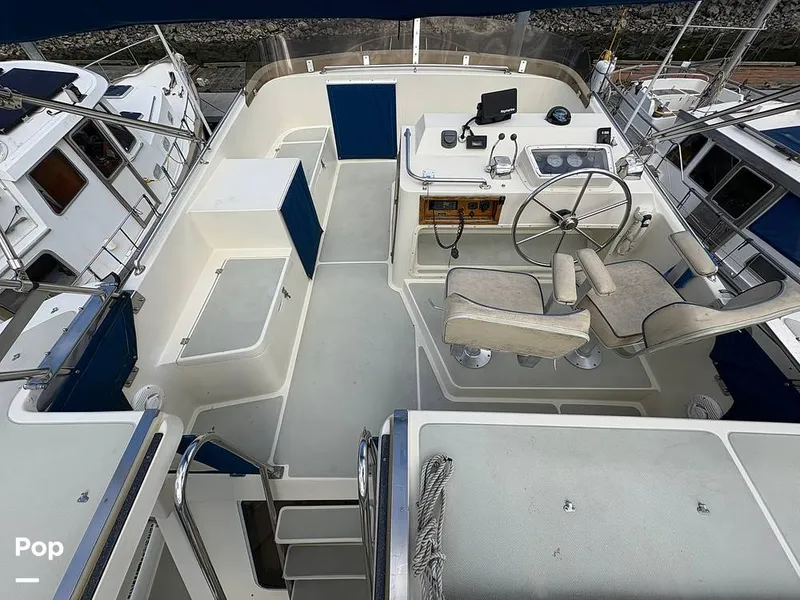 Slide: The Image of Custom Taiwan Overseas 46' Sundeck Trawler 1986 - 16358392