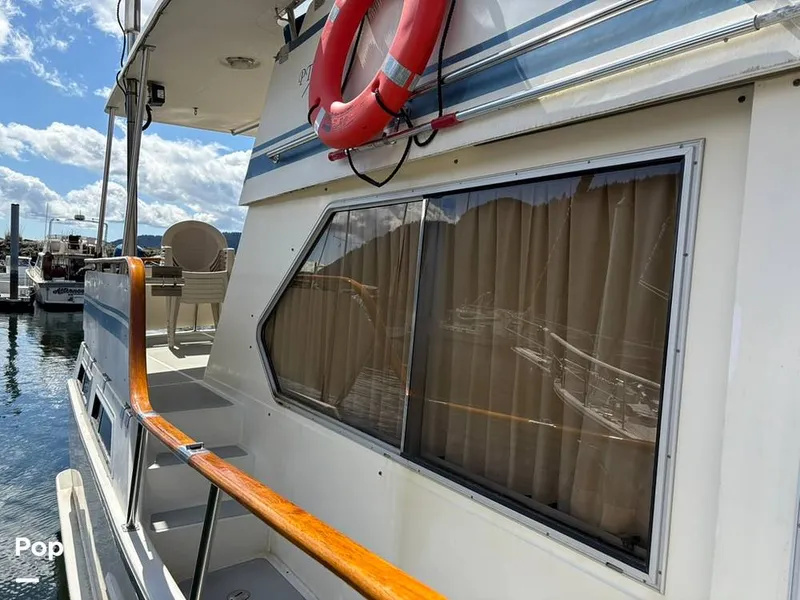 Slide: The Image of Custom Taiwan Overseas 46' Sundeck Trawler 1986 - 16358488