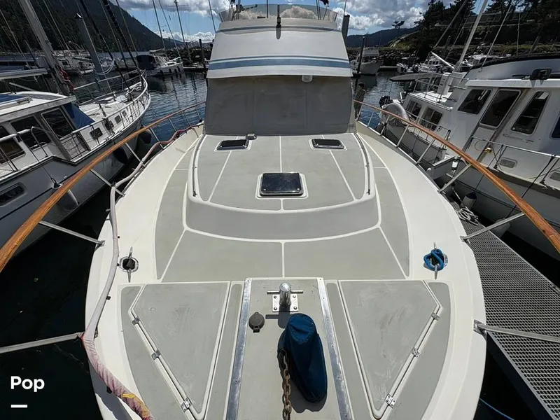 Slide: The Image of Custom Taiwan Overseas 46' Sundeck Trawler 1986 - 16358490