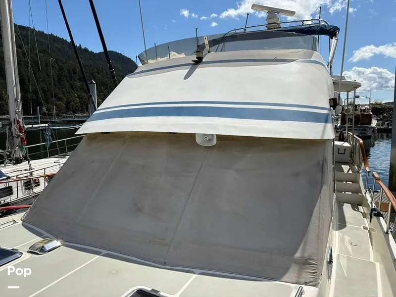 Slide: The Image of Custom Taiwan Overseas 46' Sundeck Trawler 1986 - 16358493