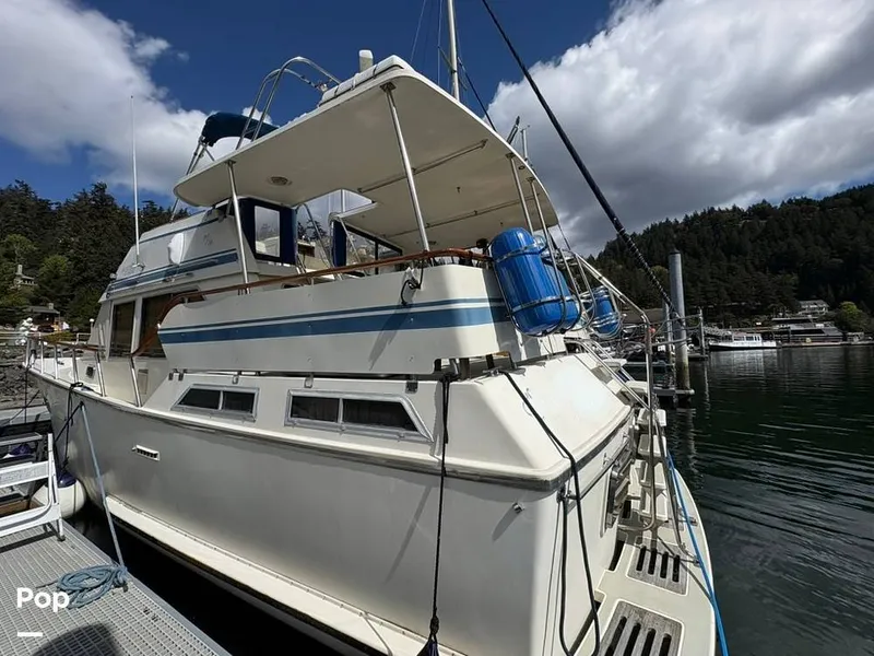 Slide: The Image of Custom Taiwan Overseas 46' Sundeck Trawler 1986 - 16358497