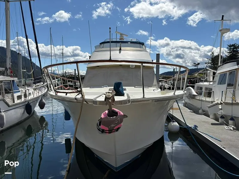 Slide: The Image of Custom Taiwan Overseas 46' Sundeck Trawler 1986 - 16358501