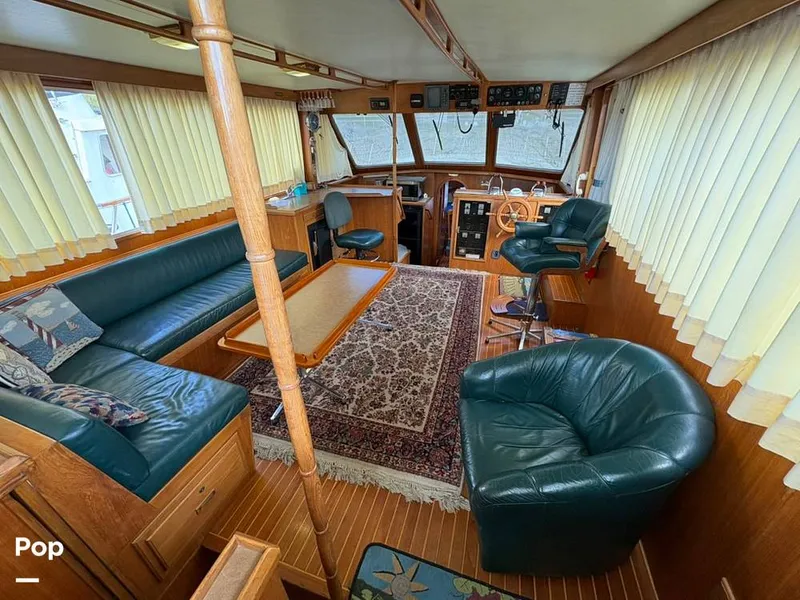 Slide: The Image of Custom Taiwan Overseas 46' Sundeck Trawler 1986 - 16358383