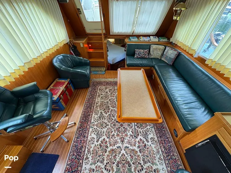 Slide: The Image of Custom Taiwan Overseas 46' Sundeck Trawler 1986 - 16358419