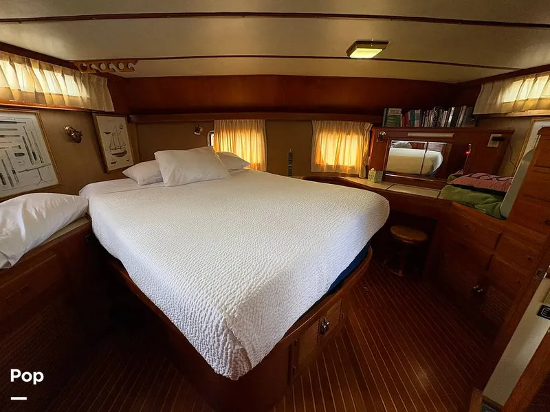 Slide: The Image of Custom Taiwan Overseas 46' Sundeck Trawler 1986 - 16358421