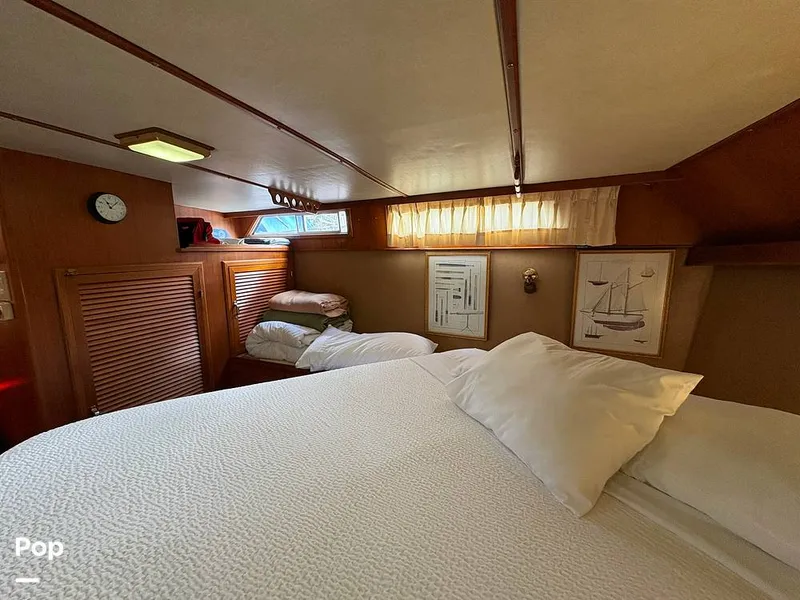 Slide: The Image of Custom Taiwan Overseas 46' Sundeck Trawler 1986 - 16358423
