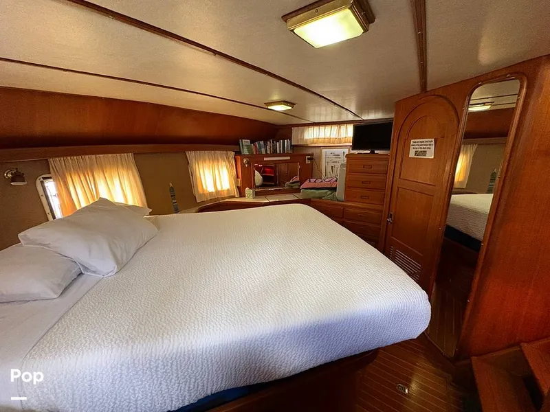 Slide: The Image of Custom Taiwan Overseas 46' Sundeck Trawler 1986 - 16358389
