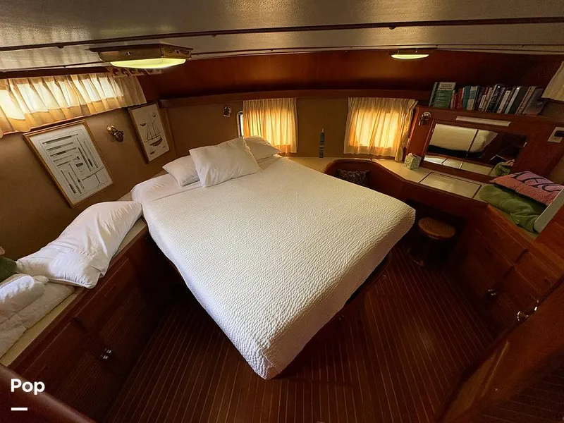 Slide: The Image of Custom Taiwan Overseas 46' Sundeck Trawler 1986 - 16358388