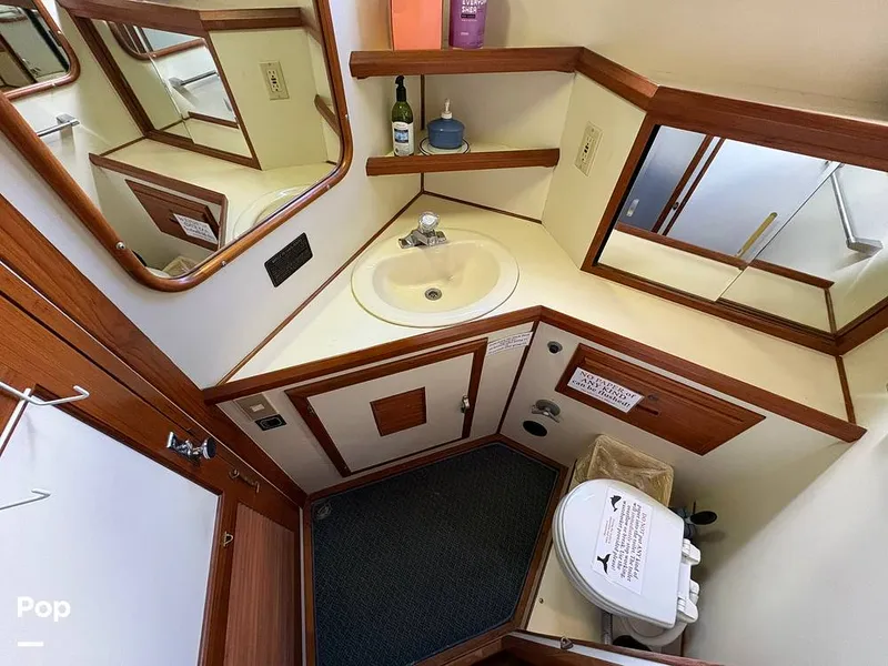 Slide: The Image of Custom Taiwan Overseas 46' Sundeck Trawler 1986 - 16358431