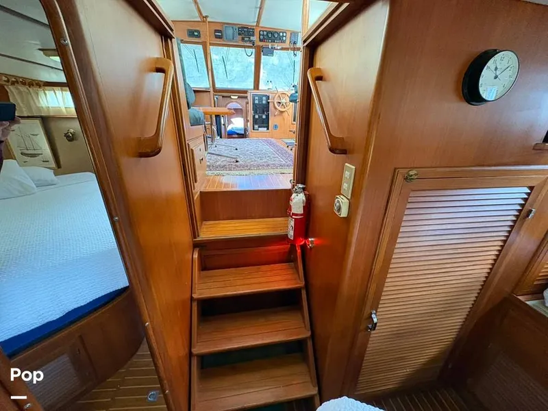 Slide: The Image of Custom Taiwan Overseas 46' Sundeck Trawler 1986 - 16358434