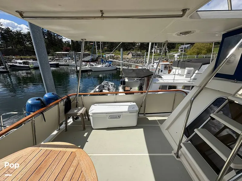 Slide: The Image of Custom Taiwan Overseas 46' Sundeck Trawler 1986 - 16358468