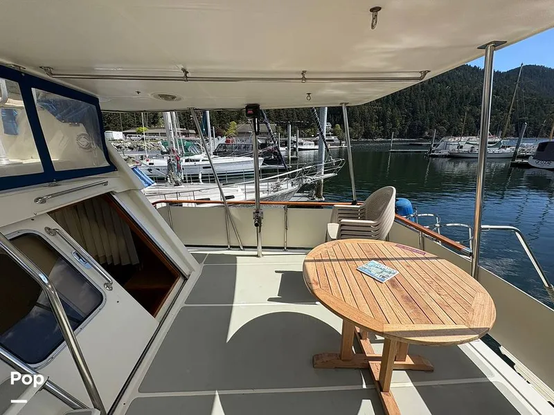 Slide: The Image of Custom Taiwan Overseas 46' Sundeck Trawler 1986 - 16358469